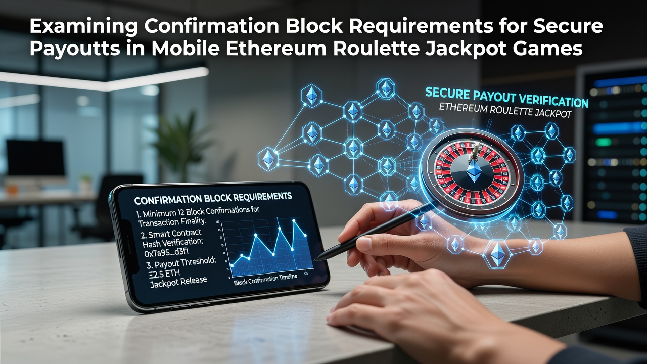 Ethereum-Blockchain-Netzwerk mit Bestätigungsprozessen in mobilen Roulette-Anwendungen