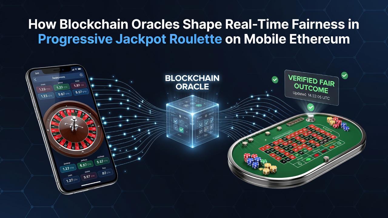 Echtzeit-Datenfluss durch Orakel in progressiven Jackpot-Roulette-Spielen